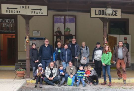 Startovní foto v Loděnici